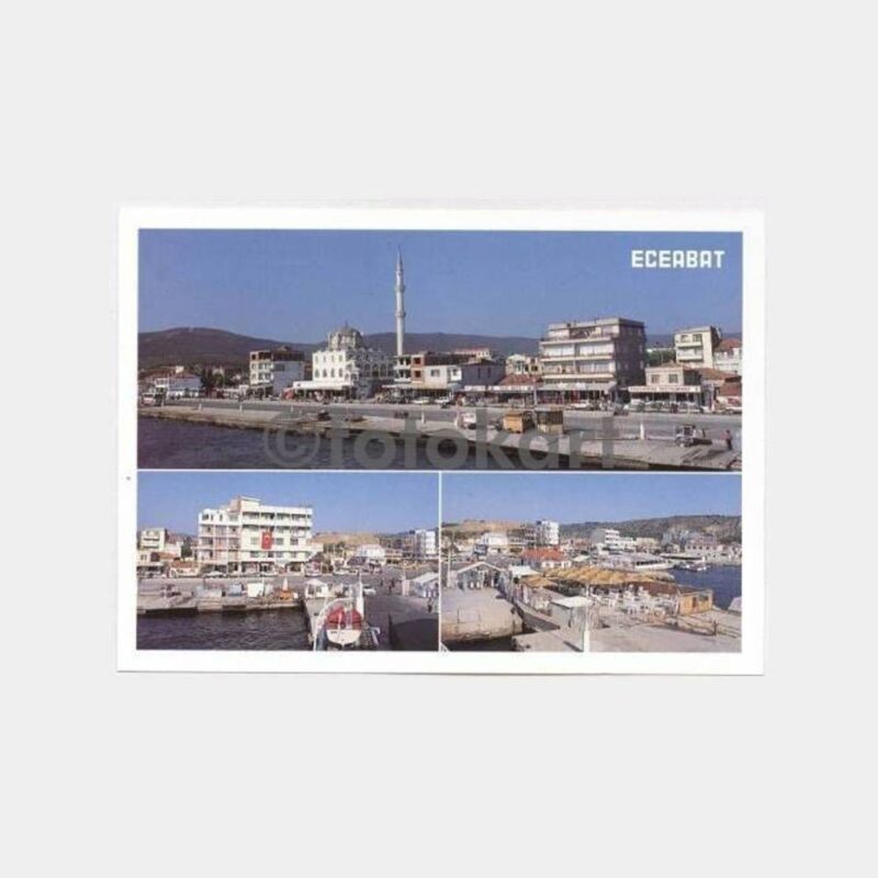 Çanakkale Eceabat Görünüş Kartpostal