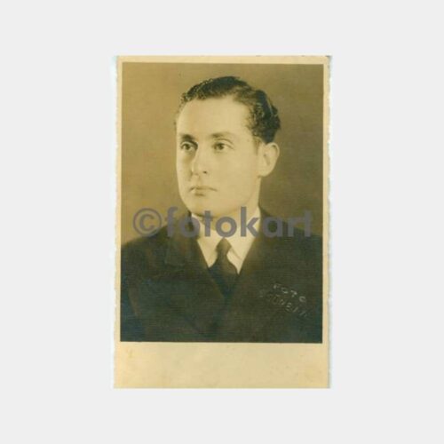 1940 Foto Süreyya Bay Portre Stüdyo Fotoğraf