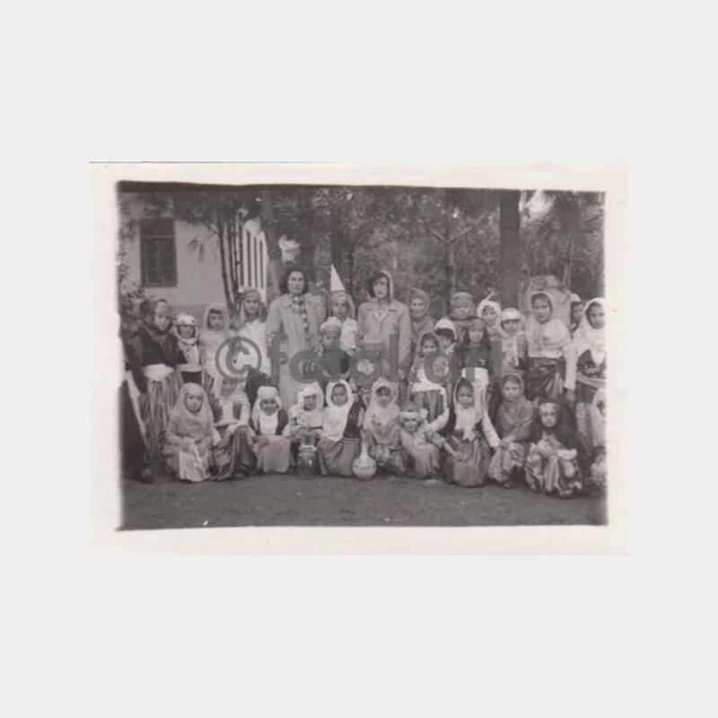 1946 Hatay Dörtyol Folklor Kızlar Fotoğraf
