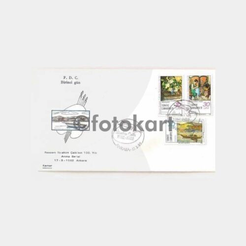 1982 Ressam İbrahim Çallı 100. Yıl FDC
