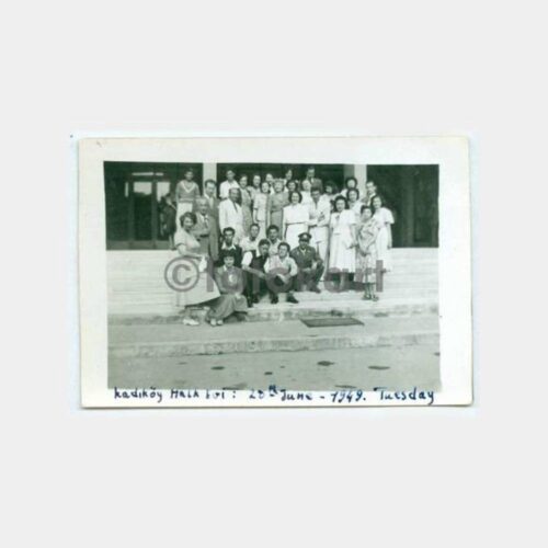 1949 Kadıköy Halk Eğitim Merkezi Grup Fotoğraf