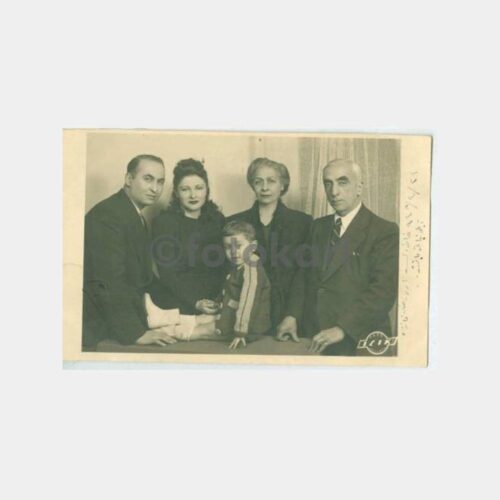 1947 Kadıköy Foto Işık Aile Stüdyo Fotoğraf