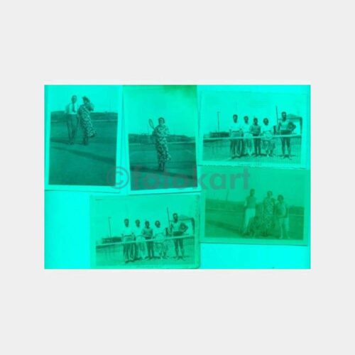 1938 Kadıköy Aile Tenis Konulu 5 Adet Fotoğraf