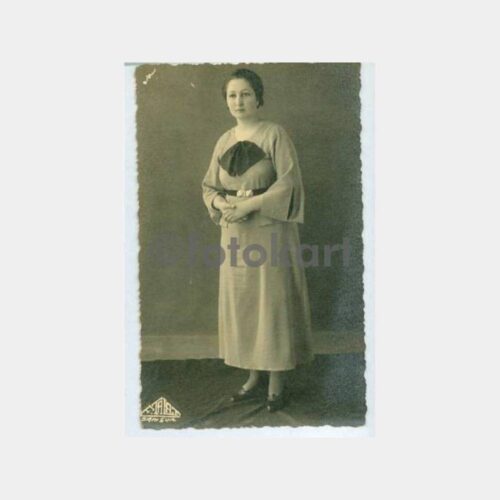 1930 Samsun Foto Talat Kadın Fotoğraf