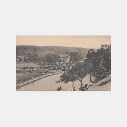 1920 Kağıthane Köprü Tatlı Sular Kartpostal