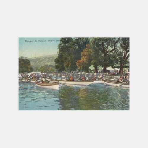 1920 Kağıthane Mesiresi Tatlı Sular Kartpostal