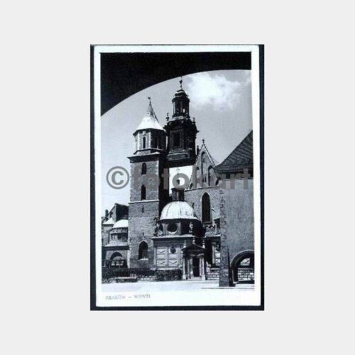 Krakow Polonya Şehir Kartpostal