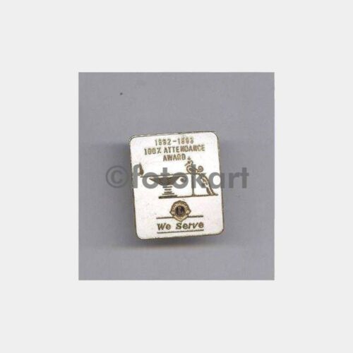 1992-1993 Dönemi Lions Konulu Rozet