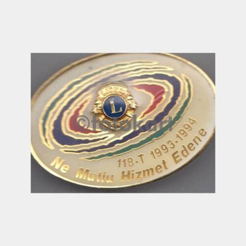 1994 Lions Ne Mutlu Hizmet Edene Rozeti