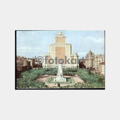 Madrid Şehir Kartpostal