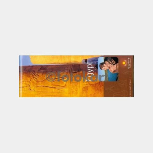 2010 Mısır Nil Haritası ve Turistik Kitapçıklar