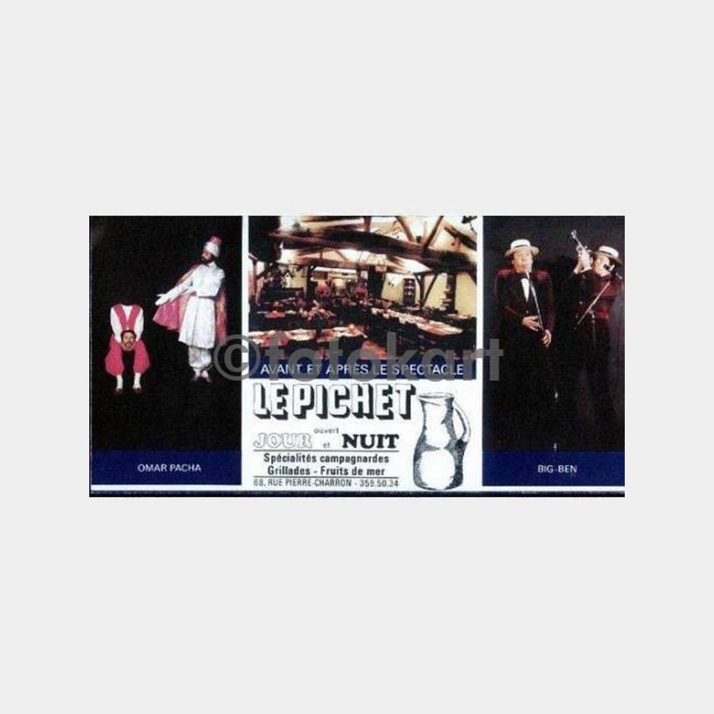 Paris Şansalize Kabare Broşürü