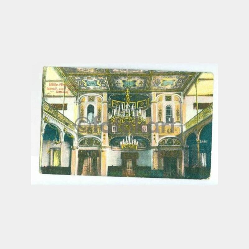 1930 Romanya Baile Herculane Görünüş Kartpostal