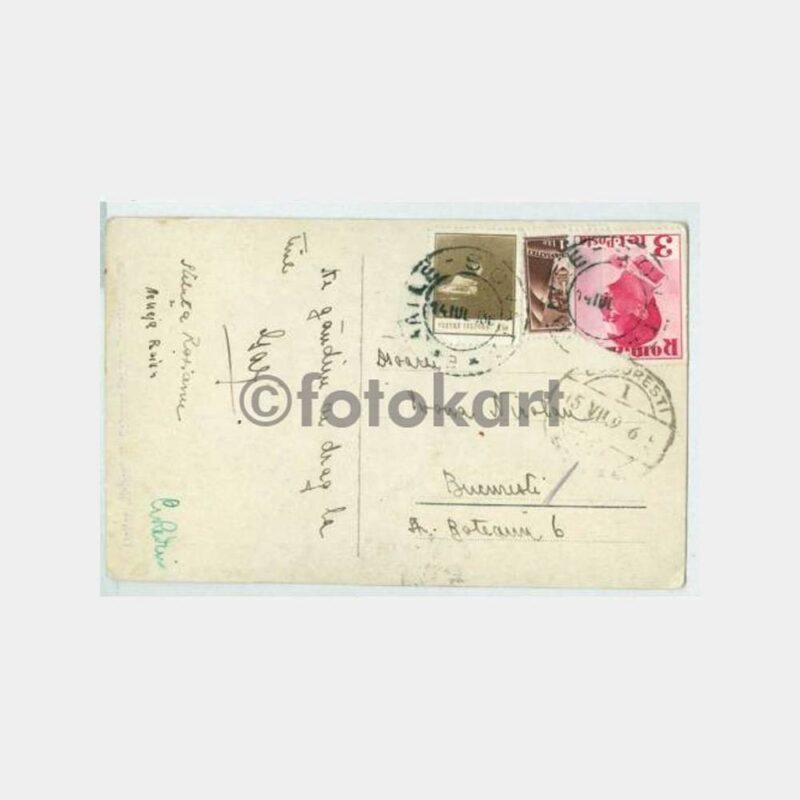 1936 Romanya Baile Sovata Görünüş Kartpostal - Görsel 2