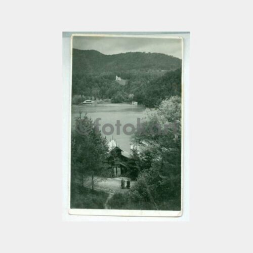 1936 Romanya Baile Sovata Görünüş Kartpostal