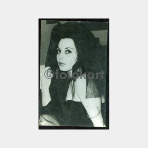 1960 Leyla Sayar Sinema Sanatçısı Kartpostal