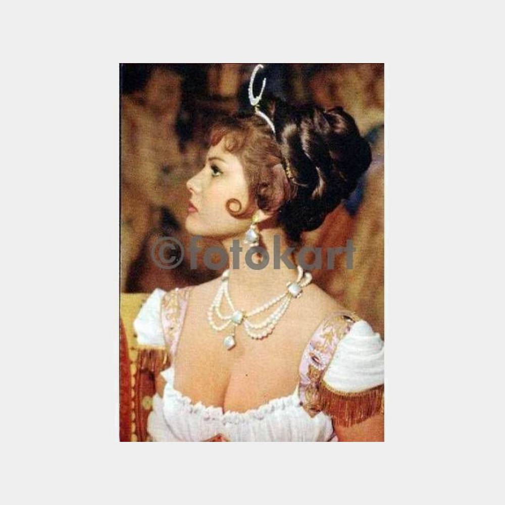 Claudia Cardinale Yabancı Sinema Sanatçısı Kartpostal