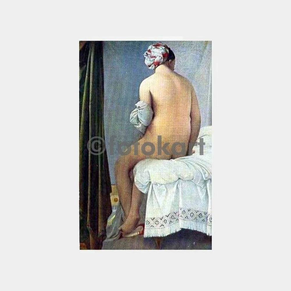 Ünlü Ressam Ingres Banyoda İsimli Tablo Kart