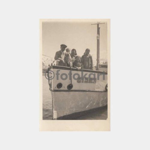 1951 Van Gölü Tatvan-Erciş Gemisi Fotoğraf