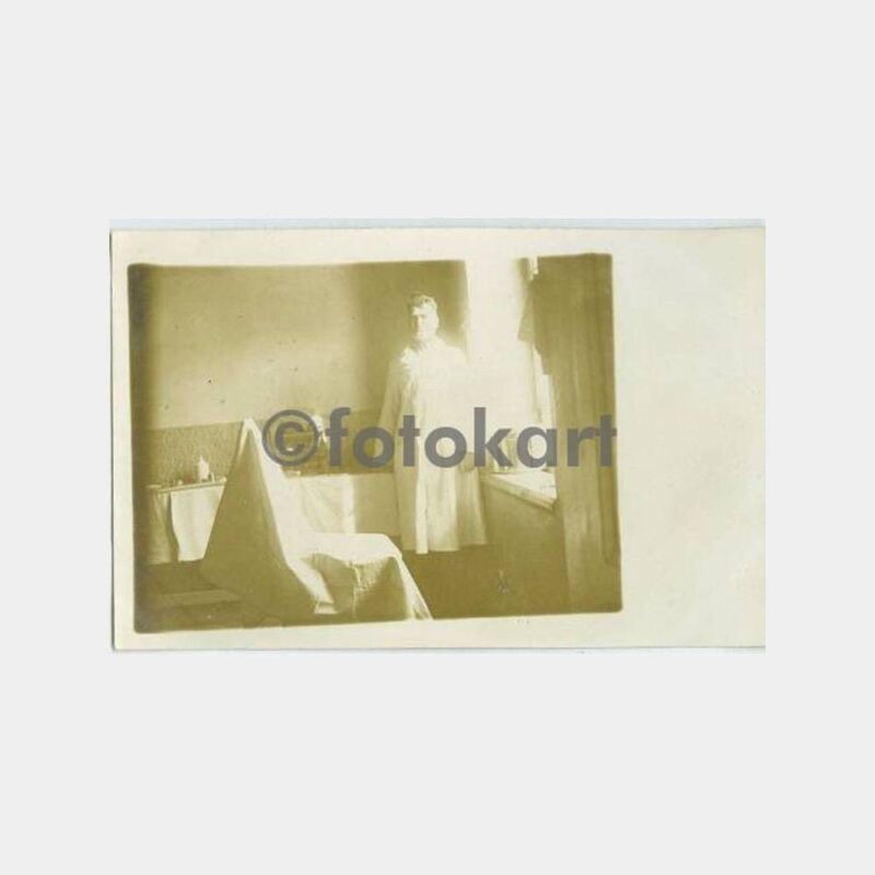 1930 Sarıkamış Hastanede Doktor Fotoğraf