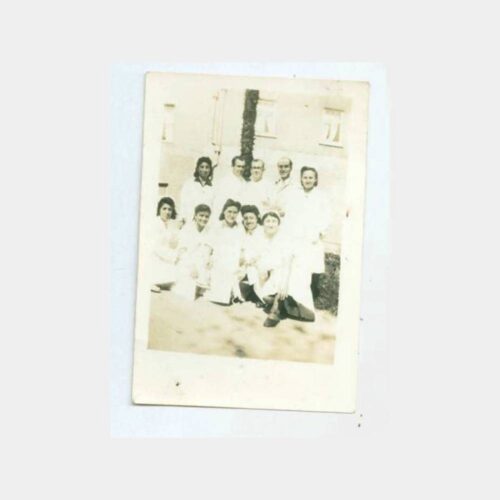 1950 Doktor ve Hemşire Konulu Fotoğraf