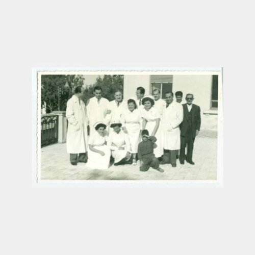 1940 Doktor ve Hemşire Konulu Fotoğraf