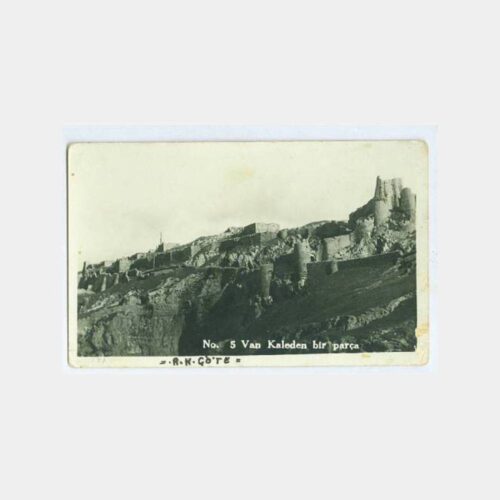 1933 Van Kalesinden Görünüş Fotokart