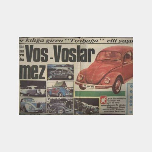 Volkswagen Konulu Gazete Döküman