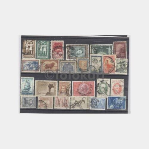 Arjantin Damgalı Çeşitli Tematik Pullar