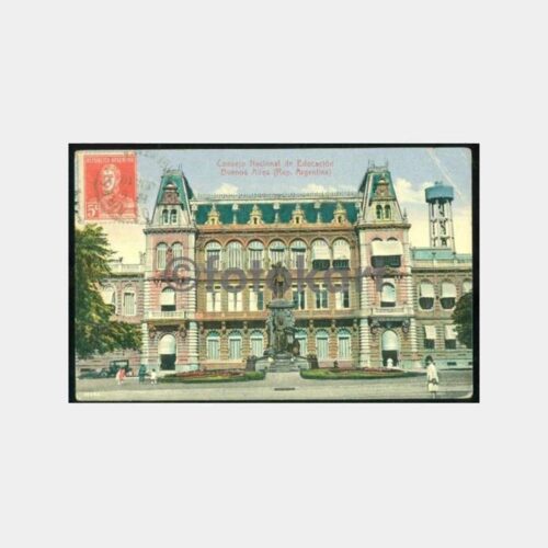 1928 Arjantin Buenos Aires Görünüş Kartpostal