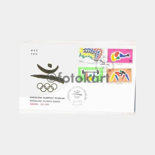 1992 Barselona Olimpiyatları FDC