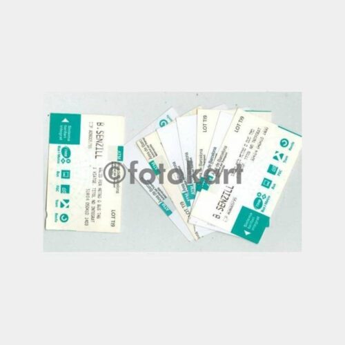 2010 Barselona 7 Adet Tramvay Bileti