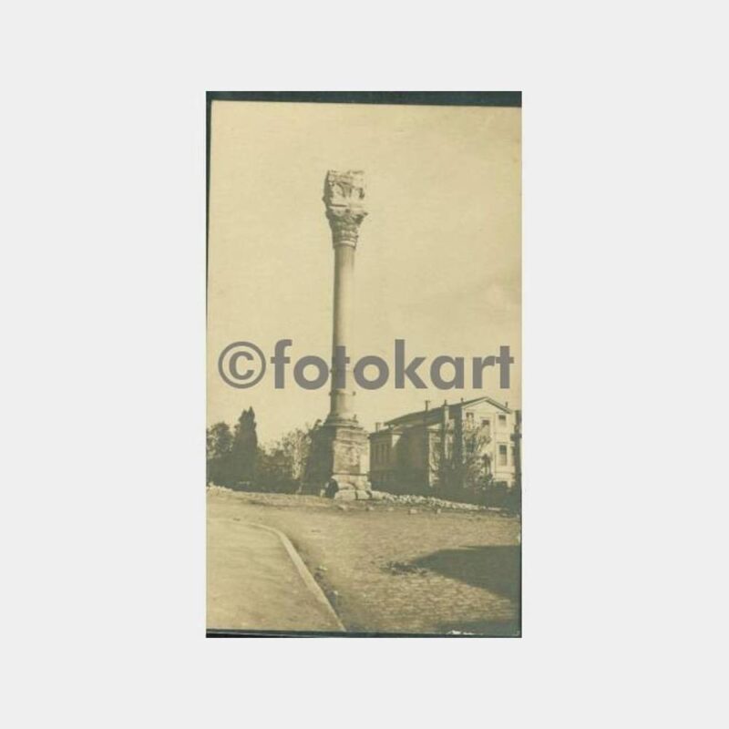 1900 İstanbul Fatih Bizans Sütunu Kartpostal