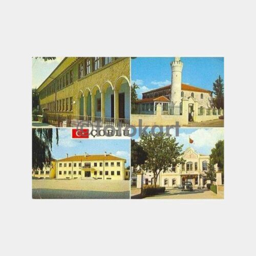 Çorlu 4 Görünüm Kartpostal