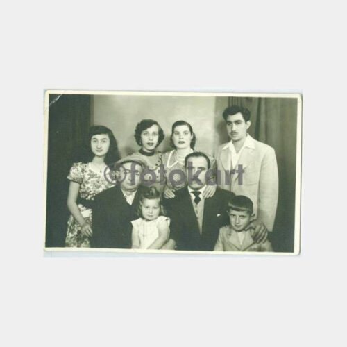 1948 Düzce Aile Konulu Stüdyo Fotoğraf