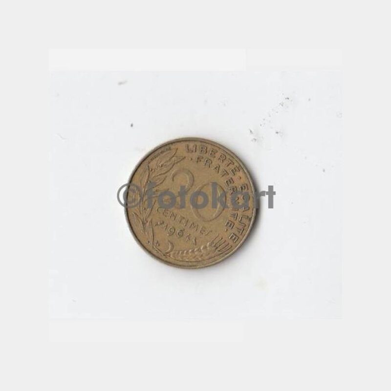 1947 Fransa 1 Fr Madeni Yabancı Para
