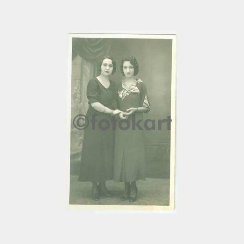 1933 İzmir Göztepe Kadınlar Stüdyo Fotoğraf