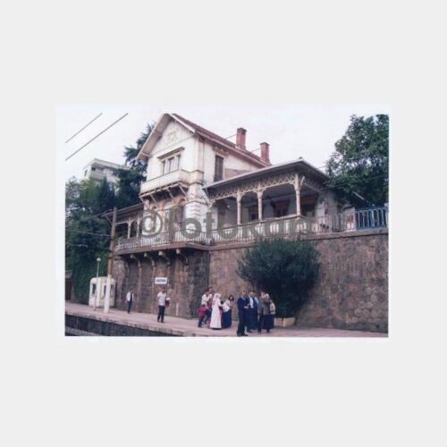 1999 Göztepe Tren İstasyonu Köşk Fotoğraf