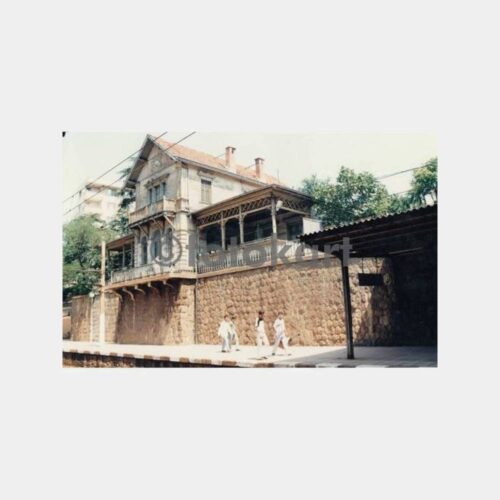 1999 Göztepe Tren İstasyonu Köşk Fotoğraf