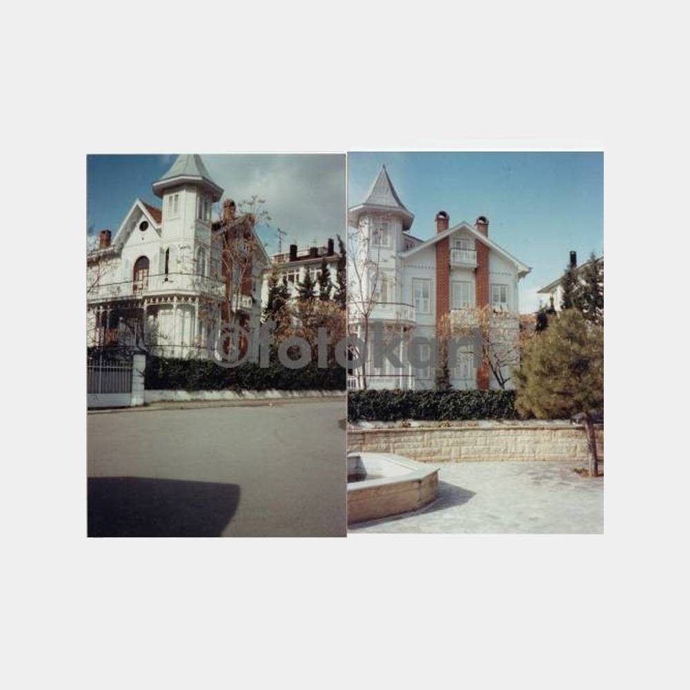2001 Göztepe Müşir Hayri Paşa Köşkü 4 Adet Fotoğraf