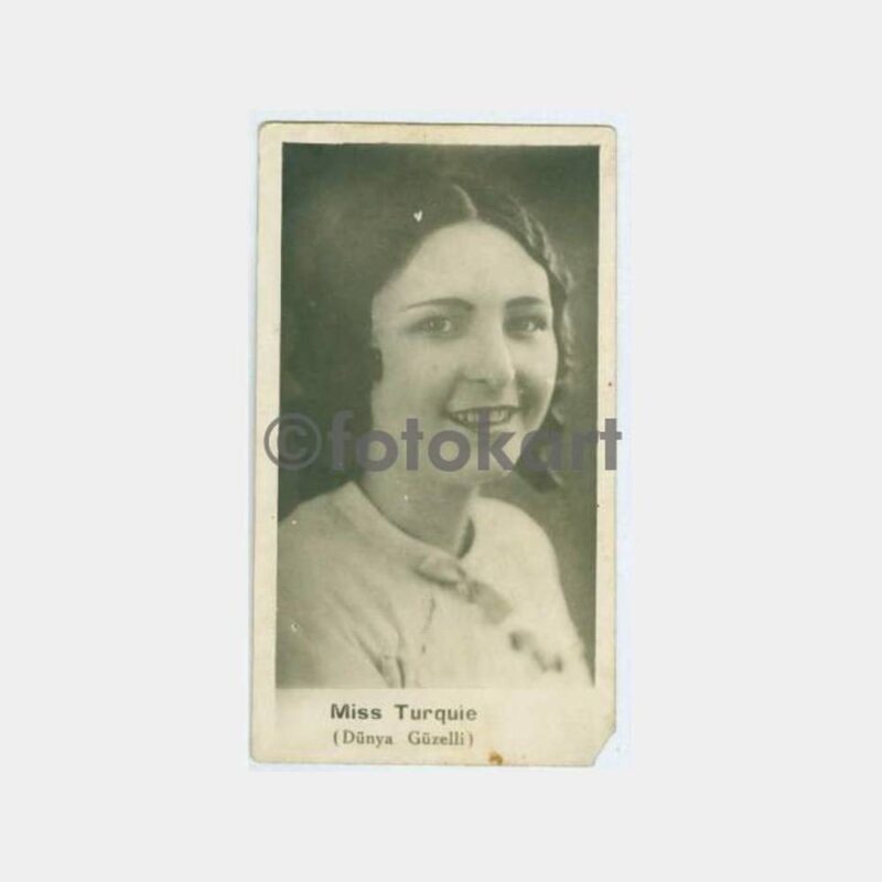 1930 Dünya Güzeli Keriman Halis Kartı