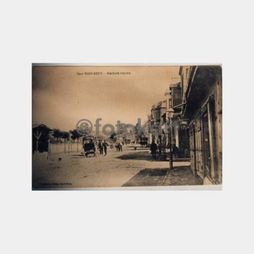 Haydarpaşa Kadıköy Yolu Konulu Yeni Baskı Fotoğraf