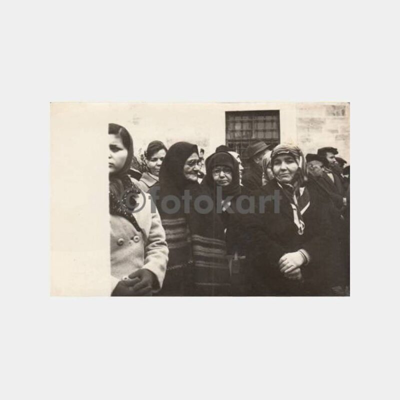 1968 Eyüp Sultan Hac Kervanı Konulu 9 Adet Fotoğraf - Görsel 2