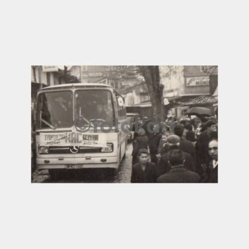 1968 Eyüp Sultan Hac Kervanı Konulu 9 Adet Fotoğraf