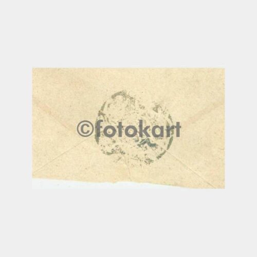 Osmanlıca Damgalı Bir Zarf Parçası