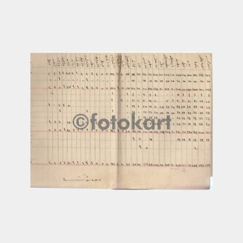 Osmanlıca Büyük Sayfa Çizelge