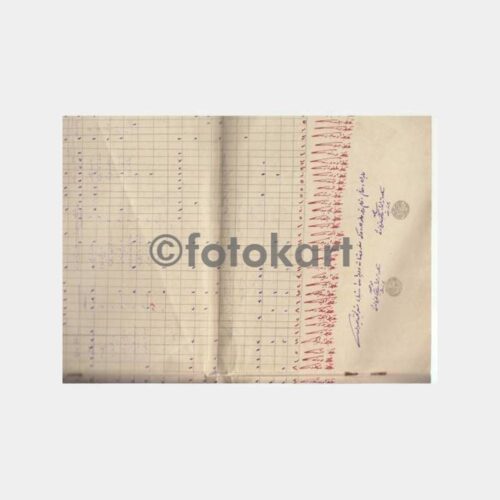 Osmanlıca Büyük Sayfa Çizelge Defteri