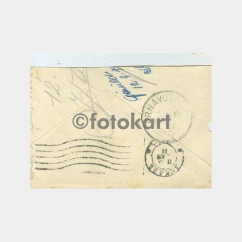 1945 Arnavutköy Posta Damgalı Fragman