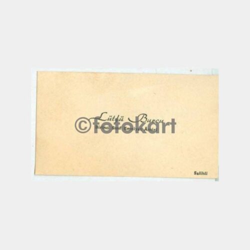 Salihli Lütfü Burcu Kartvizit