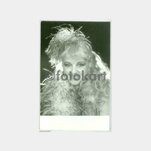 1970 Türk Sineması Sanatçı Foto Erol Baskı Kartpostal